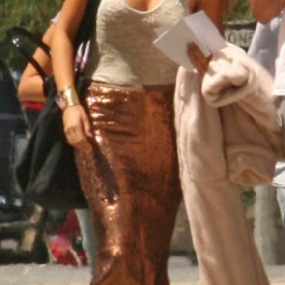 Haute Hippie Mermaid Maxi Skirt Size S - Picture 7 of 13